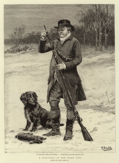 A Sportsman of the Olden Days by Frank Dadd